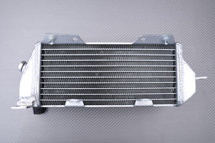 Radiateur de course gauche renforcé KAWASAKI KX500 1990 en alliage aéronautique premium