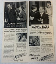 lot of two 1942 Williams Shaving Cream ads ~ ...
