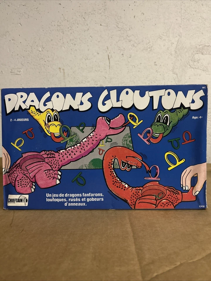 Vintage 1980’s Chieftain Products Grabbin Dragons Kids Game Complete - Image 2 of 4