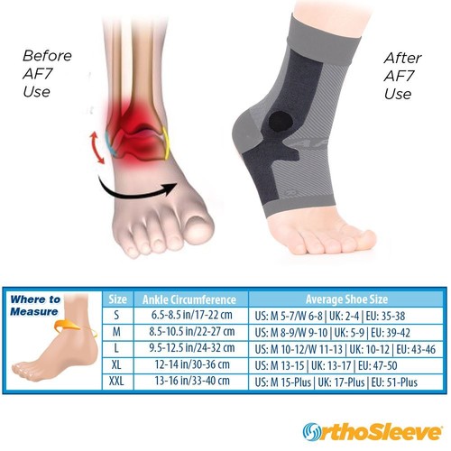 Orthosleeve AF7 Ankle Sleeve | Relief from Achilles - Picture 4 of 4