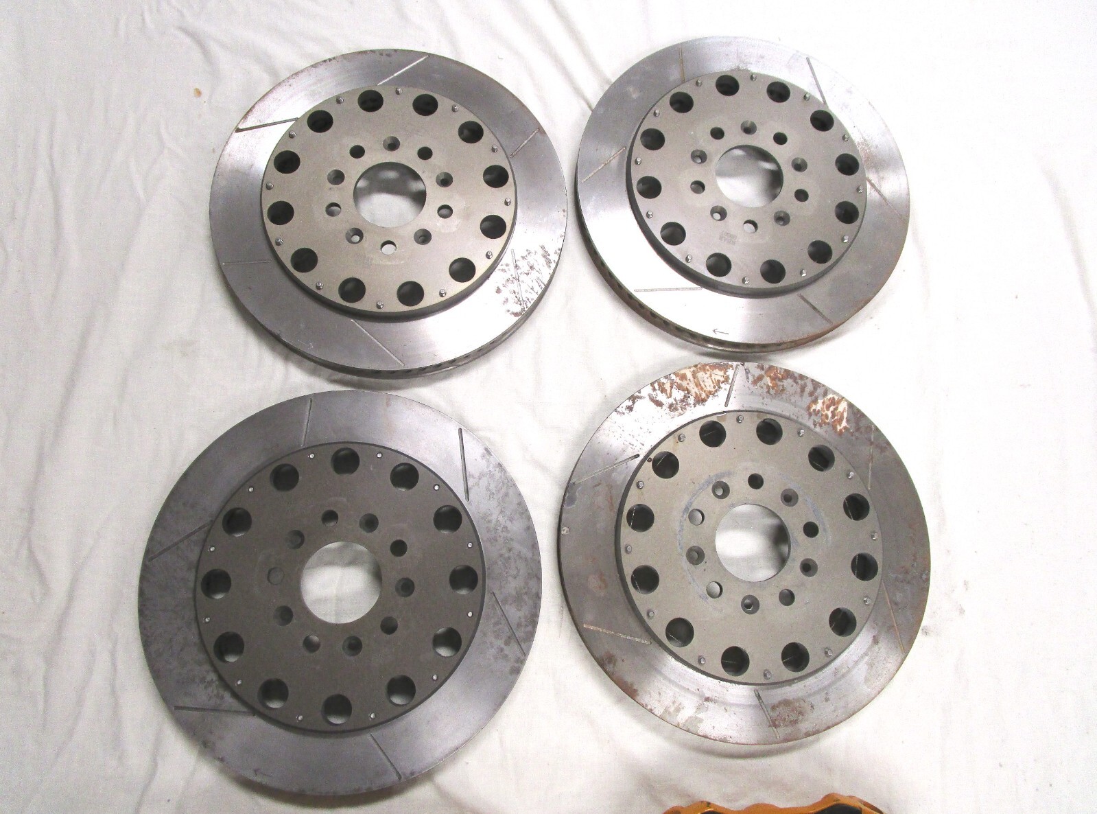 2005,2006 FORD GT GT40 SUPERCAR GTX1 6 PISTON CALIPERS AND 14" ROTORS  05/06