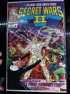 Secret Wars II #2 (Aug 1985, Marvel) ''I'll Take Manhattan!''