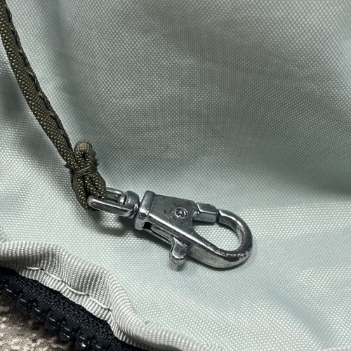 Zaino Kipling Challenger verde oliva tasche con zip leggera viaggio - Foto 11 di 15
