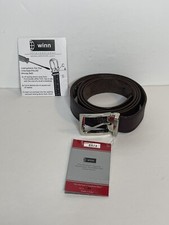 NWT Winn International Brown Belt Style 6473 Cut to your Size