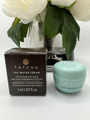 NIB Tatcha The Water Cream 5 ml / 0.17 oz Mini 