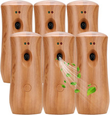 6-Pack Automatic Air Freshener Dispenser - Wall Mounted or Free Standing