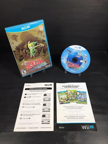 The Legend of Zelda: The Wind Waker HD (Nintendo Wii U, 2016) CIB, Tested!