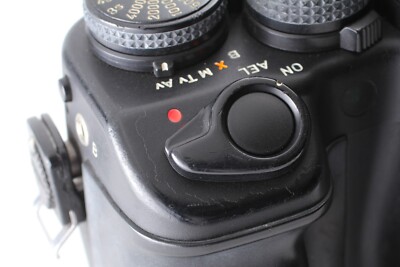 Exc4 works fine 】 Contax 645 MF-1 AE Finder MFB-1A 120/220 Back