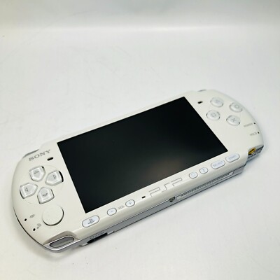 PlayStation Portable - PSP-3000  パールホワイト Very Good] Sony Playstation Portable PSP-3000 Pearl White