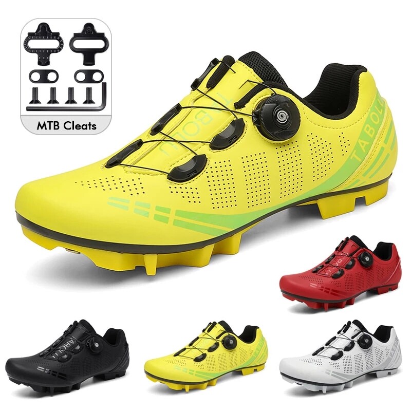 SALOMON Sneakers Ciclismo Uomo Scarpe Mtb Pedale Piatto Velocità Sneakers Bicicletta Bici SPD Stivali