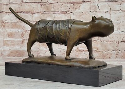 Incredible Bronze sculpture Art Fernando Botero '' THE CAT OF BOTERO '' ARTWORK