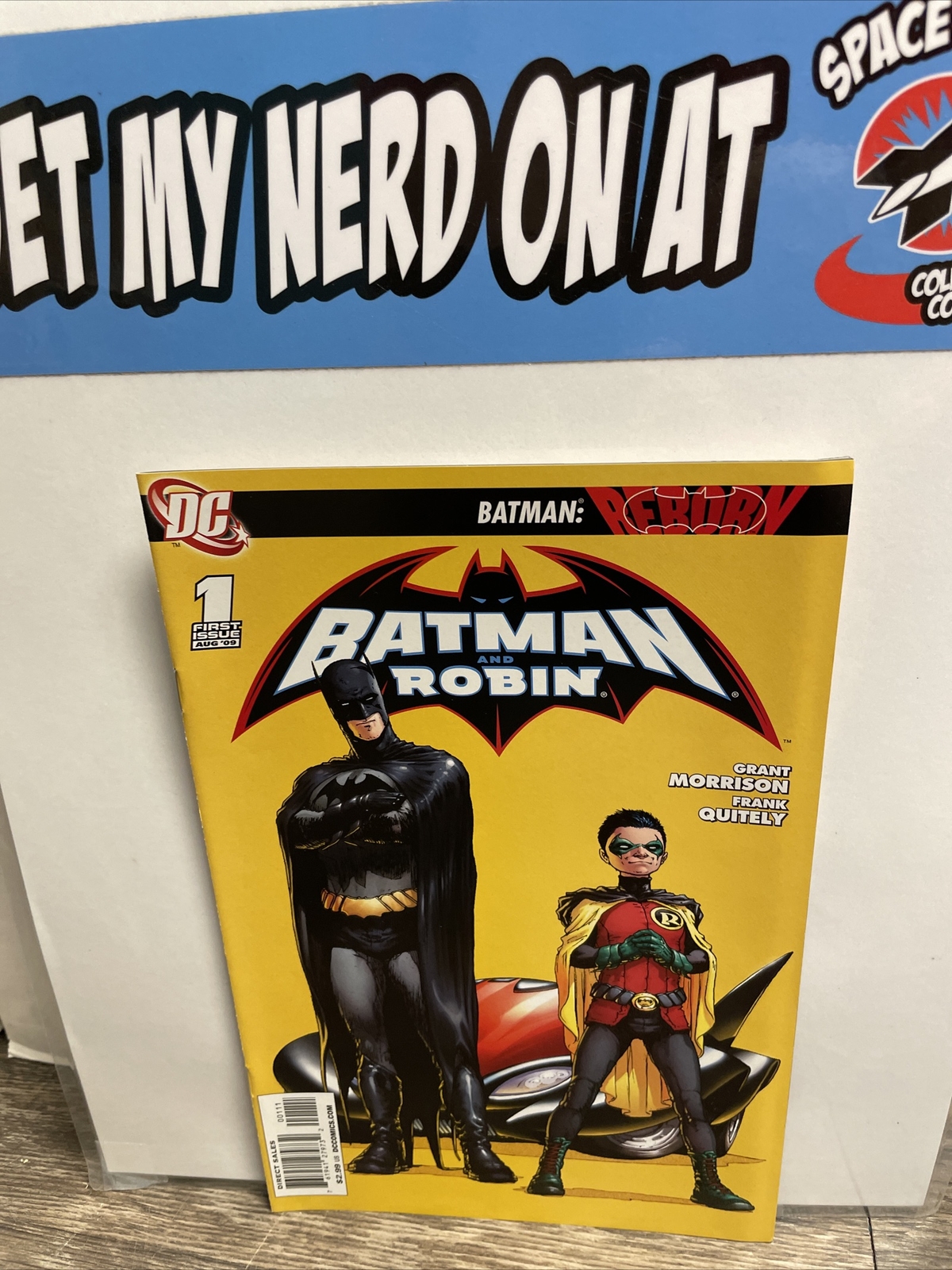 Batman And Robin #1 Reborn Morrison  2009 Dc Comics 1st Prof Pyg