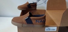 Nautica Casual "Wadi" Model Toddler Boat Shoe size 12 Really Nice Brown 199