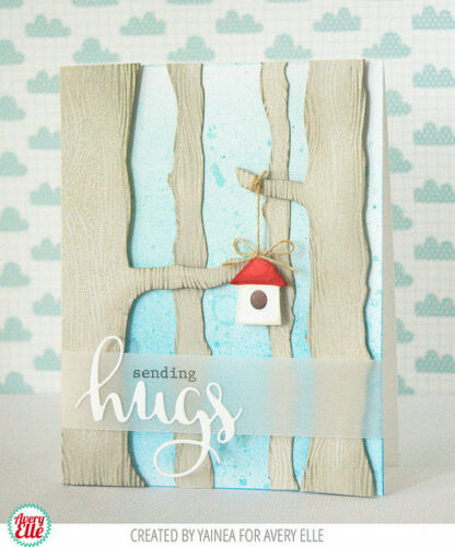 Avery Elle Tree Dies - Bird Box, Leaves, Autumn, Woodland, Knot, Carved Heart - Picture 11 of 12