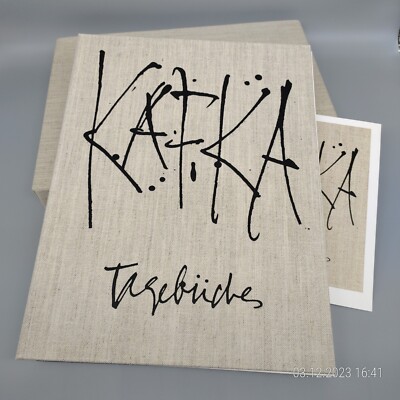 Franz Kafka: Tagebücher ~ Gelesen von Antonio Saura [1988] Original-Lithografien
