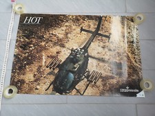 Plakat HOT auf Hubschrauber Euromissile Poster