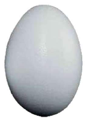 STYROPOREIER ca. 160mm, 16cm. 1 Stück. 2-Teilig. Osterei, Ei, Eier. HOHL