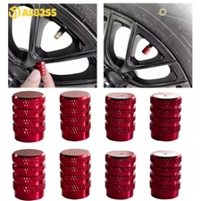 8 Pcs Tire Valve Air Dust Cover Stem Caps Aluminum Wheel Car Truck SUV Bike USA