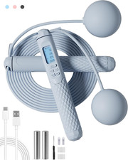 Cuerda Para Saltar Digital Con Contador De Repeticiones, Calor as, Tiempo y Peso