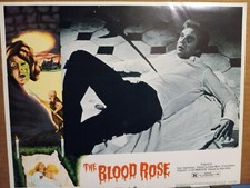 Lobby Card 1970 BLOOD ROSE spear to the chest plastic surgery gone wrong