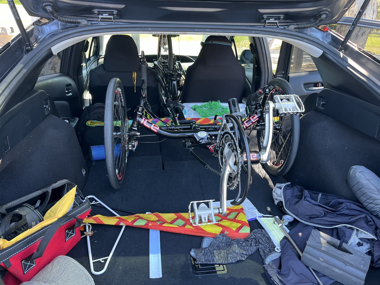 Ice sprint X Recumbent Trike 