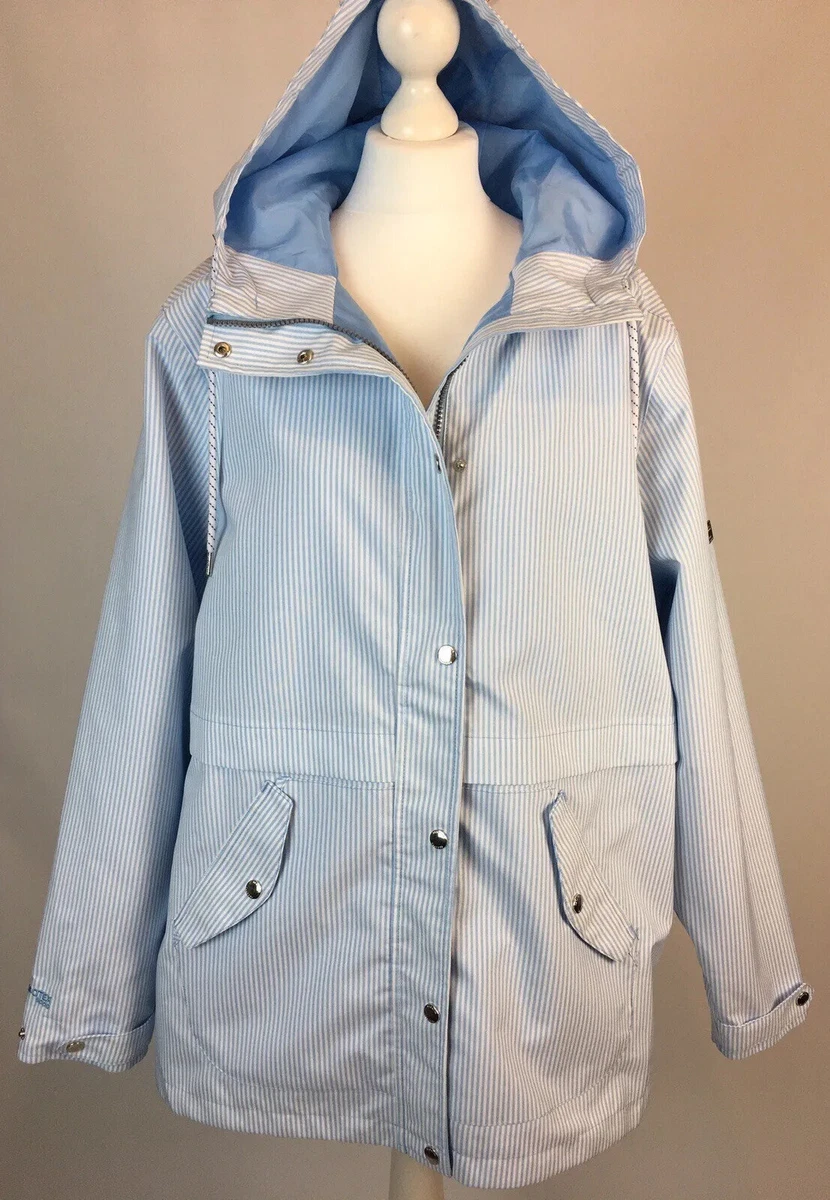 Regatta blue and deals white striped jacket