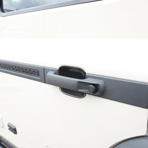 ABS Carbon Car Exterior Door Handle Bowl Cover Trim For Ineos Grenadier 2020-25 - Picture 9 of 12