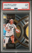 2024 PANINI SELECT  PREMIER LEVEL KAMILLA CARDOSO #195 CHICAGO SKY PSA 9 MINT RC