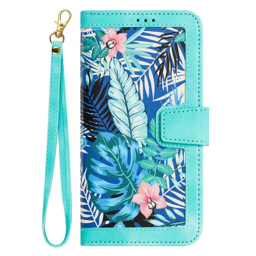 Crossbody Card Wallet Flower Phone Case For iPhone 11 12 13 14 15 Pro Max XR XS - Picture 41 of 60