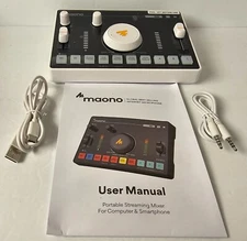 MAONO Caster C2 NEO Streaming Mixer Podcast Console