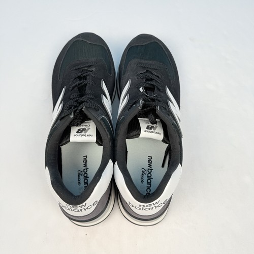 Men's New Balance Classic 574 Sneakers Black/White/Grey U574KN2 Size 16 NWOT - Picture 8 of 14