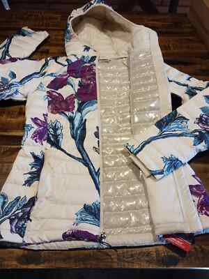 NEW COLOR Columbia WHITE OUT HOODED Jacket omni heat Women SZ XS