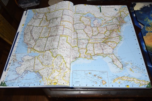 National Geographic Atlas of the World Tenth Edition Hardcover-Slipcase and MAP - Picture 9 of 14