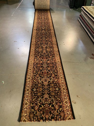 Brown Hallway Stair Runner Cotton Runner Rug Custom Living Room