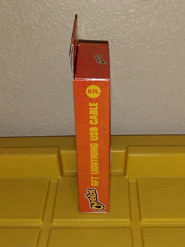 CHEETOS 6FT USB CABLE CHEETOS 6FT CHARGER IPHONE IPAD IPOD NEW - Picture 4 of 5