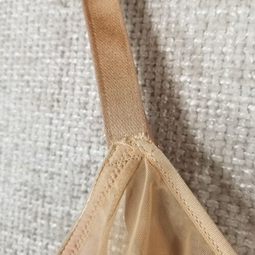 Chantelle 15710 Revele Moi Perfect Fit Underwire Bra Beige Lace Womens 38DDDD - Picture 4 of 12