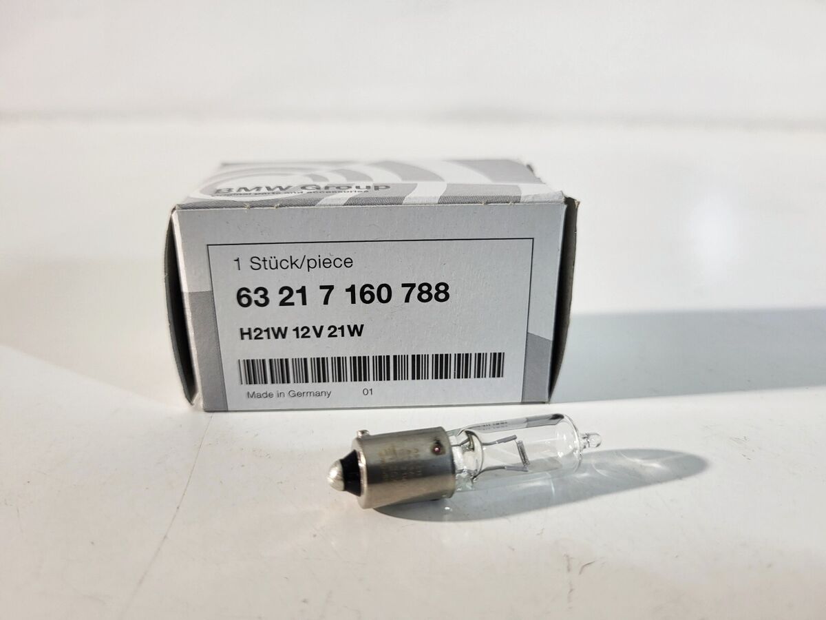 BMW E39 E90 E91 Longlife bulb 12V 21W H21W 63217160788