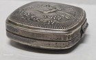 Antique 1920 Djer-Kiss Kissing Fairies Double Makeup Compact Powder Rouge Mirror — photo 2
