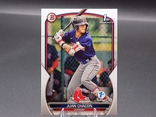 2023 Bowman 1st Edition Juan Chacon BPPF-105