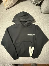 Essentials Fear Of God Kids  Hoodies Stretch Limo Sizes 6 - 16