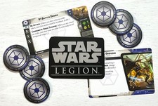 Star Wars Legion: Separatist / CIS Legacy Unit Cards & Order Tokens