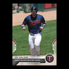 Josh Donaldson - 2021 MLB Topps Now Card 281 - Print Run: 924 Minnesota Twins