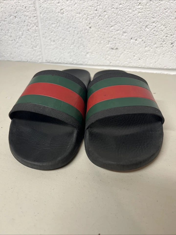 Sandalias Gucci para hombre negras talla 10 Foto 2 de 4