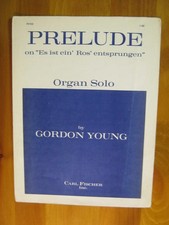 Prelude On Es Ist Ein Ros Entsprungen Organ Solo Gordon Young 1965