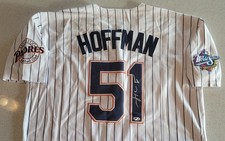 Trevor Hoffman Signed San Diego Padres 1998 World Series Jersey Auto PSA COA XL