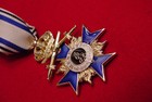 MEDAGLIA TEDESCA PRIMA GUERRA MONDIALE BAVARIA ORDINE AL MERITO MILITARE 3° CLASSE CON CORONA E SPADE
