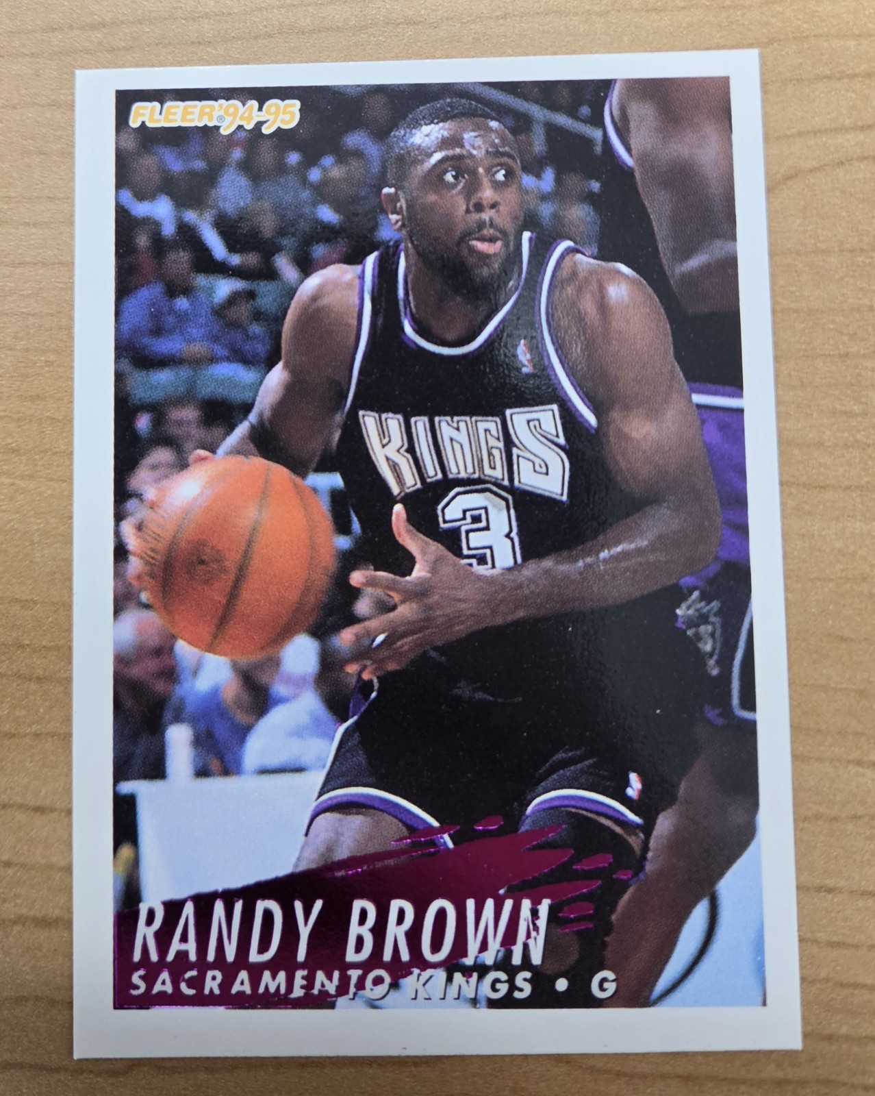 1994-95 Fleer Randy Brown #362 Basketball Sacramento Kings