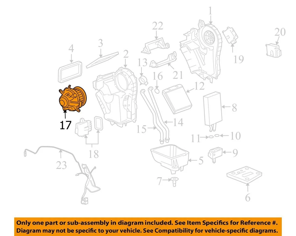 Chevrolet Tahoe 2009 calefacción ventilador de aire acondicionado motor OEM 134 k millas - LKQ393519672 Foto 4 de 4