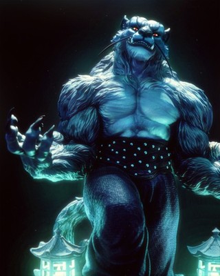 Tai Lung Statue 3D Printed Kit Unpainted/Unassembled