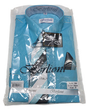 Berlion Boys Aqua 700 Dress Shirt Tie  Hanky Set